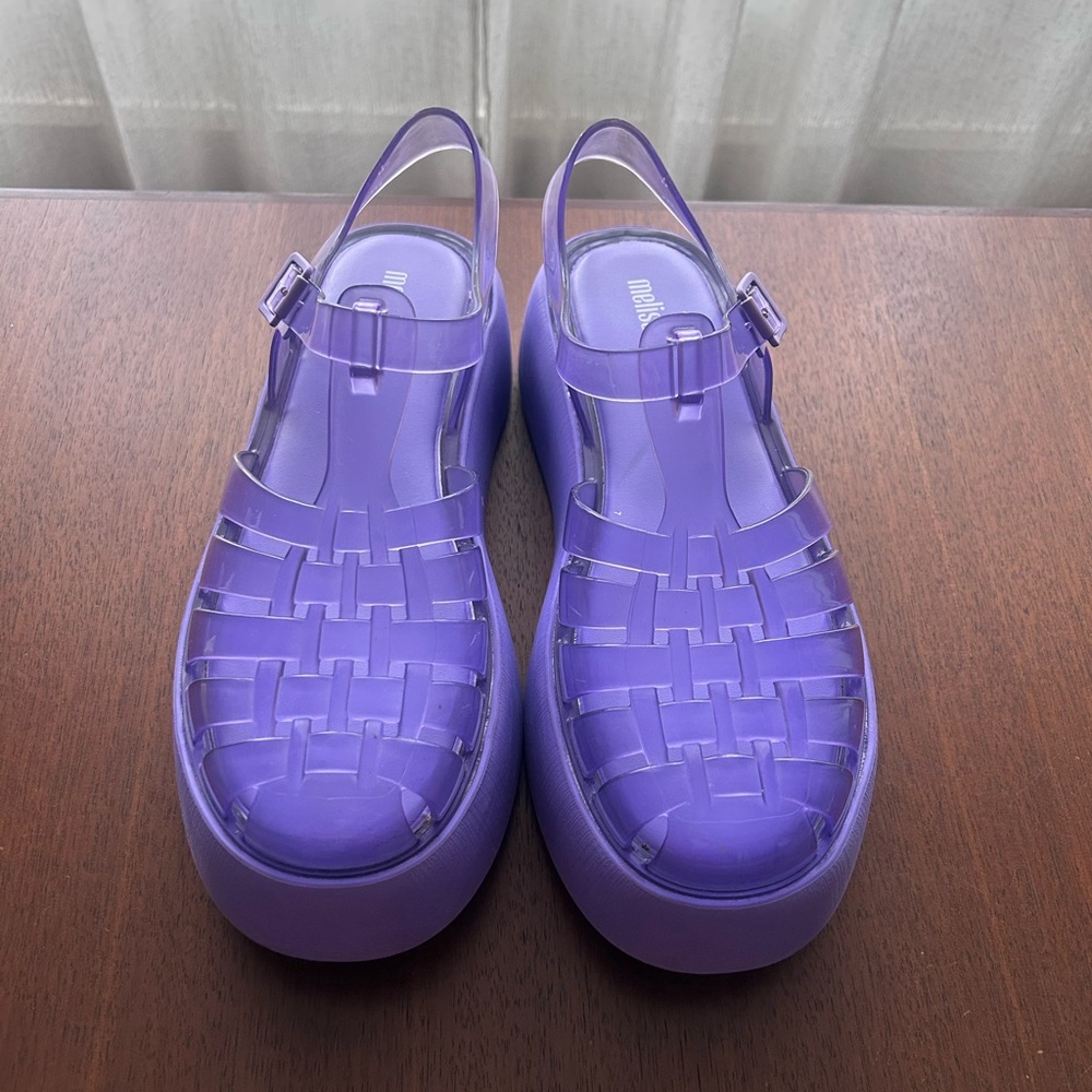 Melissa Possession Platform Jelly Sandals